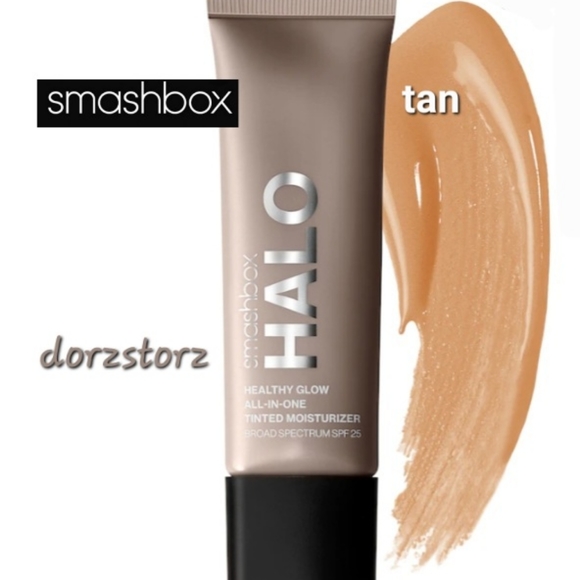 SMASHBOX HALO Healthy Glow All-In-One Tinted Moisturizer *TAN* / 1.4 oz / NIB - Picture 1 of 5